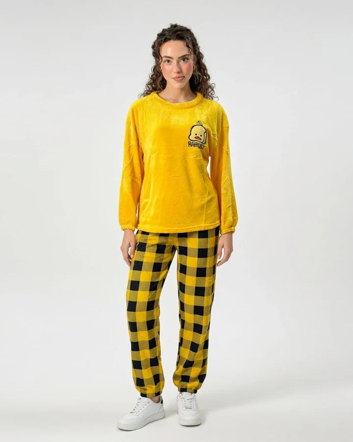 Fleece Pajama Suit - Sunny Bear