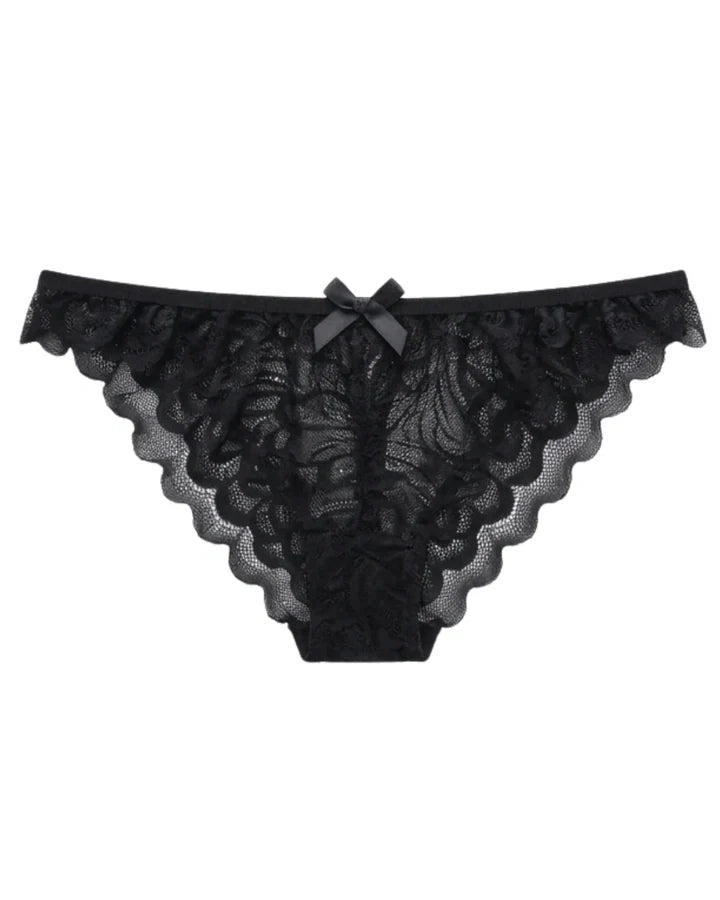 Non Padded Bra Set - Seravine - Black