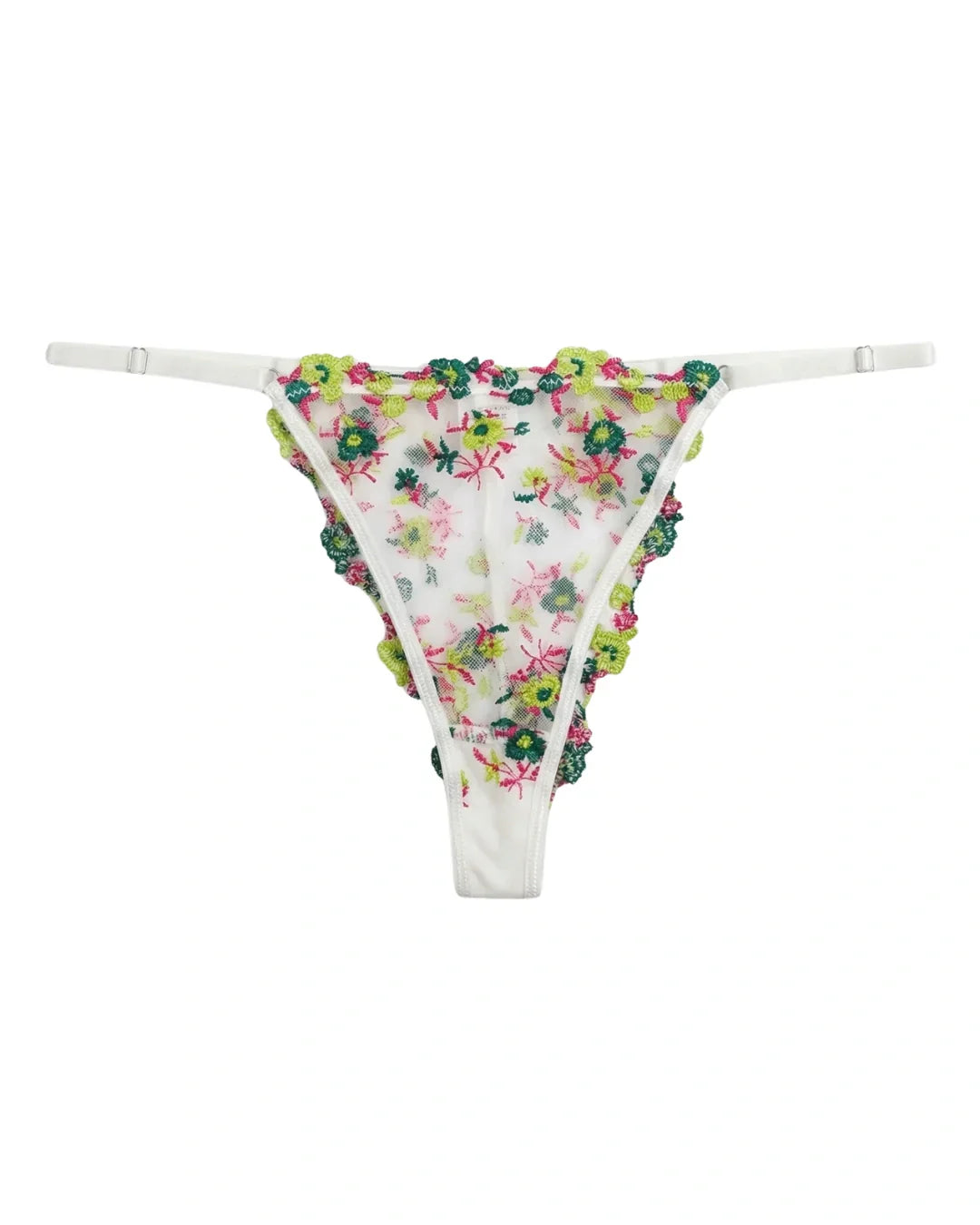 Non Padded Bra Set - Noir Rose