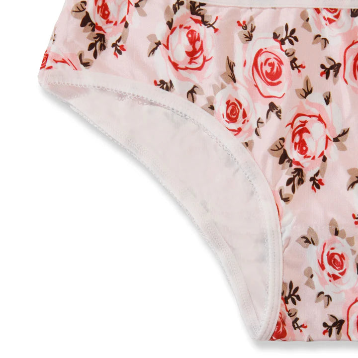 Hipster Panty - Blush Bloom