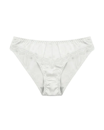 Cotton Bikini - Crimson Lace - Peach