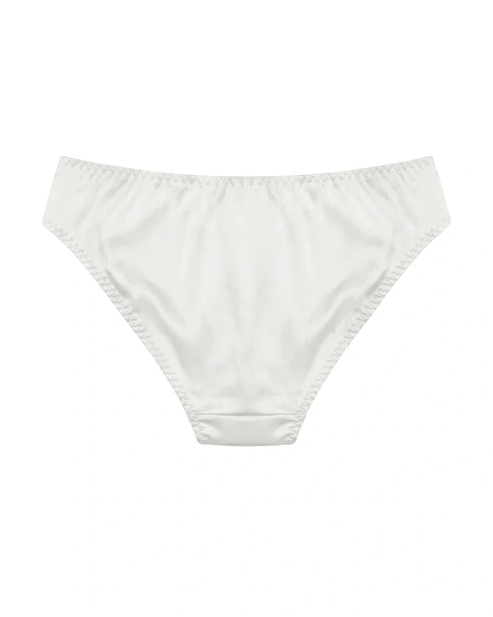 Cotton Bikini - Crimson Lace - Peach
