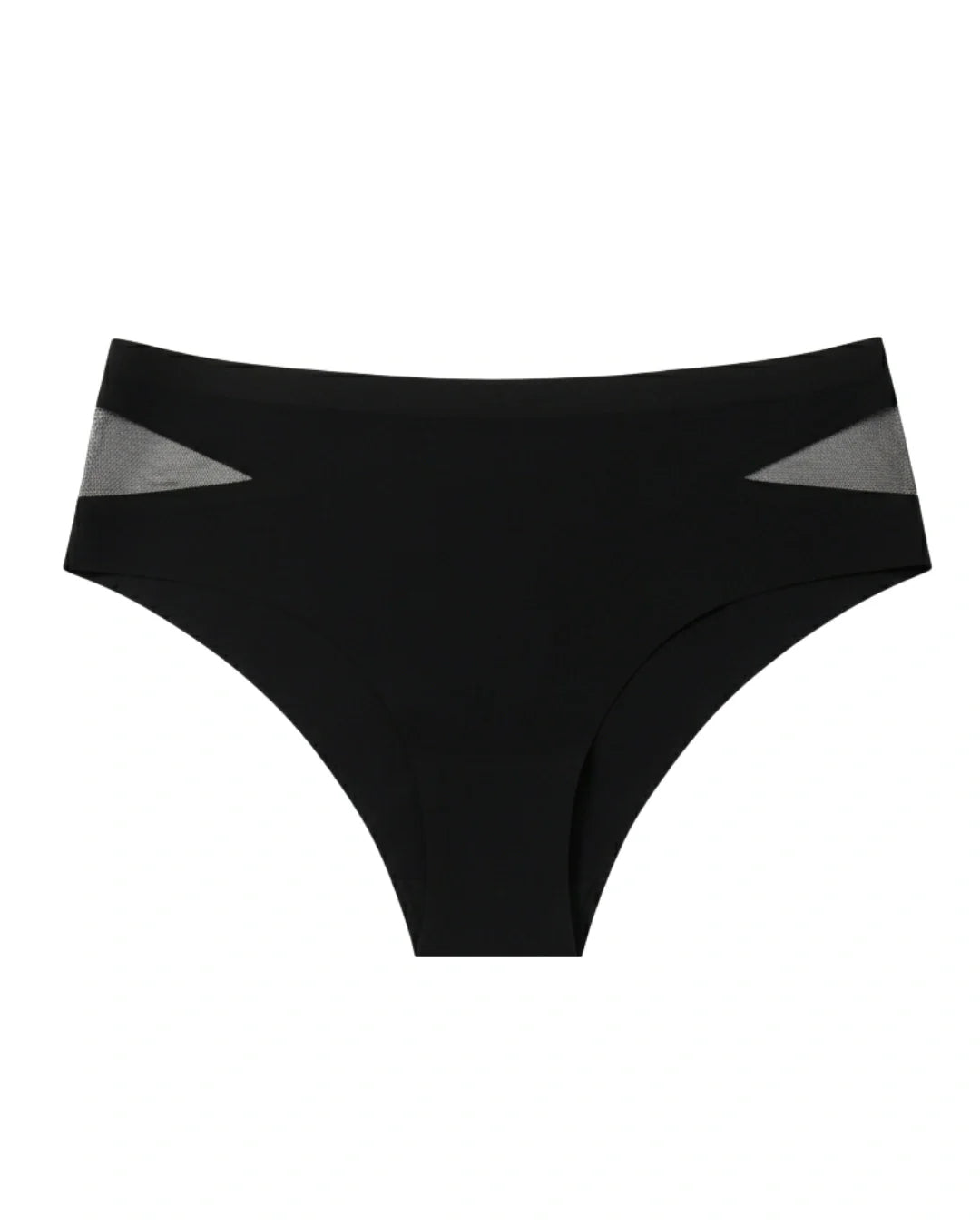 Seamless Bikini - Noir Smooth