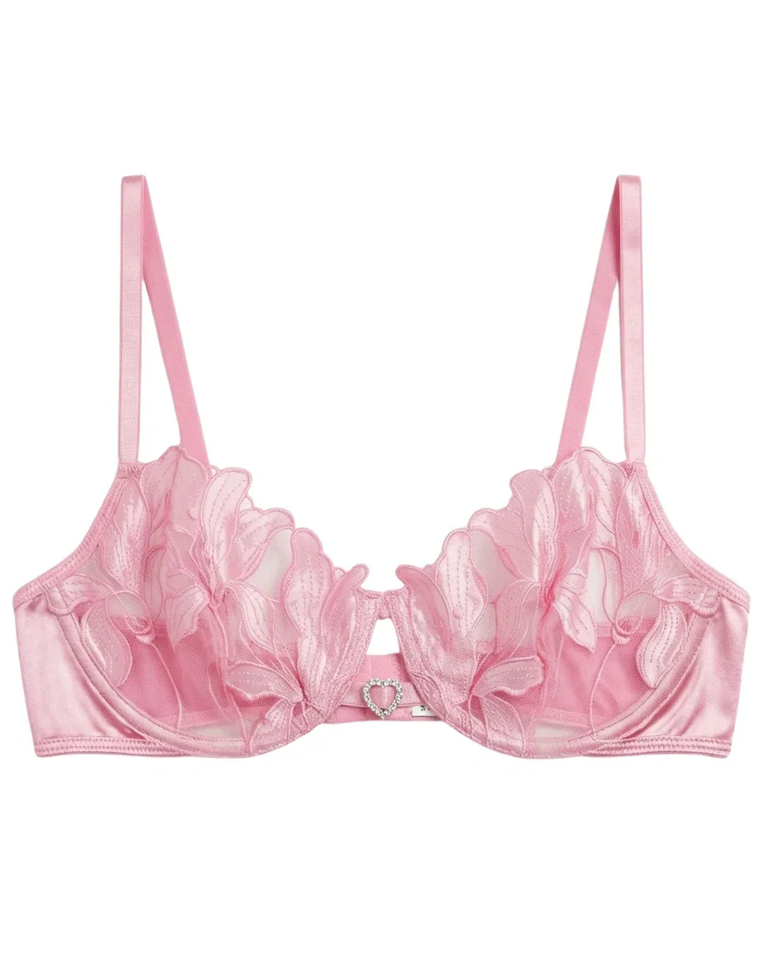 Non Padded Bra Set - Roselle Bloom - Rust Sale price