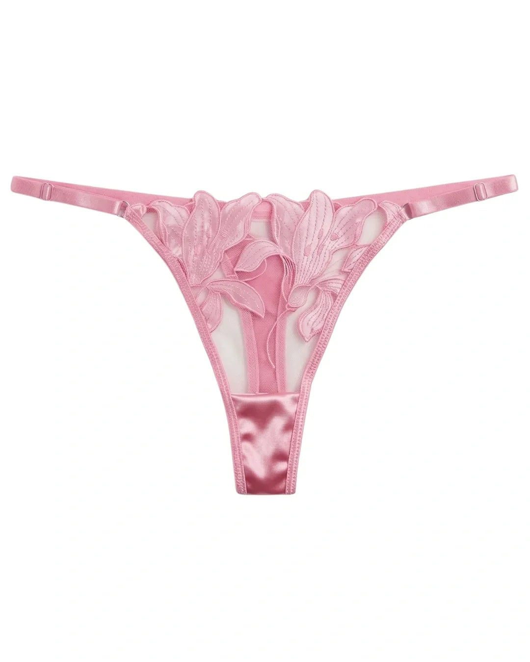 Non Padded Bra Set - Roselle Bloom - Rust Sale price