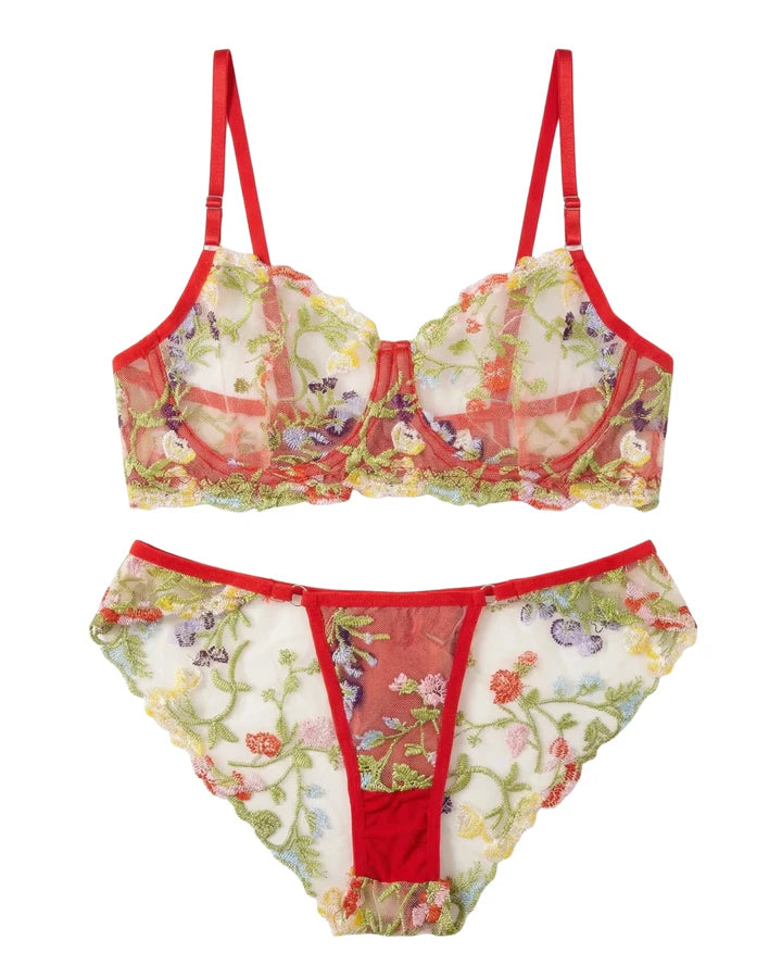 Non Padded Bra Set - Fiora
