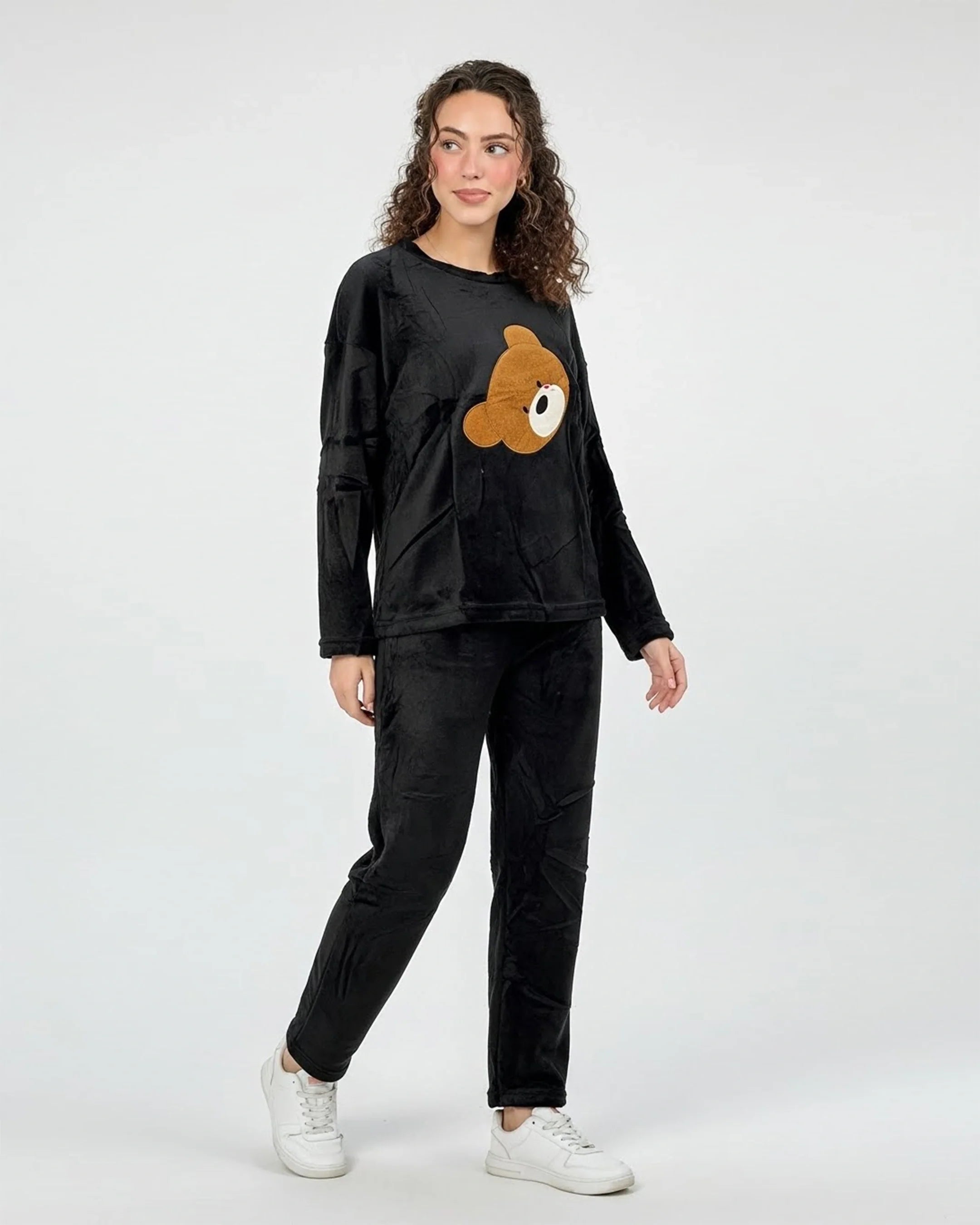 Fleece Pajama Suit Bear