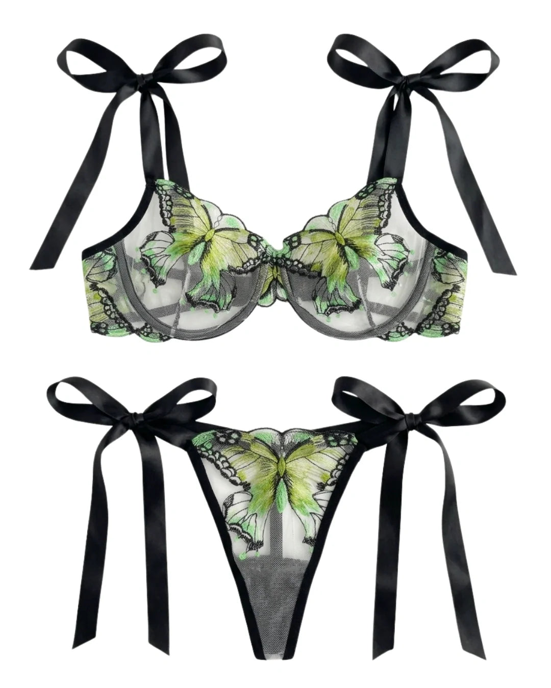 Non Padded Bra Set - Orlisse