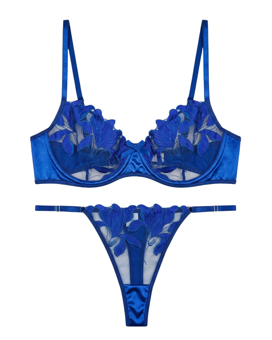 Non Padded Bra Set - Petal Luxe
