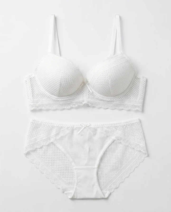 Bra Set - Elowen White