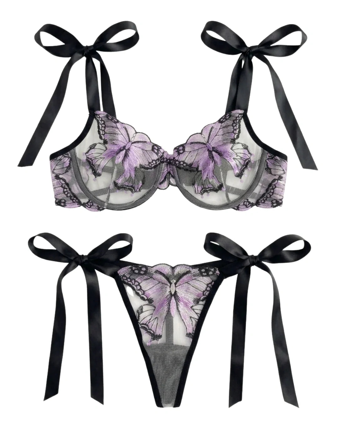 Non Padded Bra Set - Orlisse