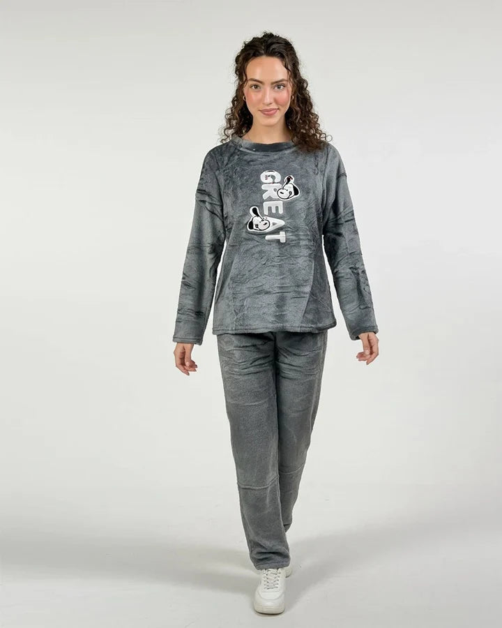 Fleece Pajama Suit - Sunny Bear