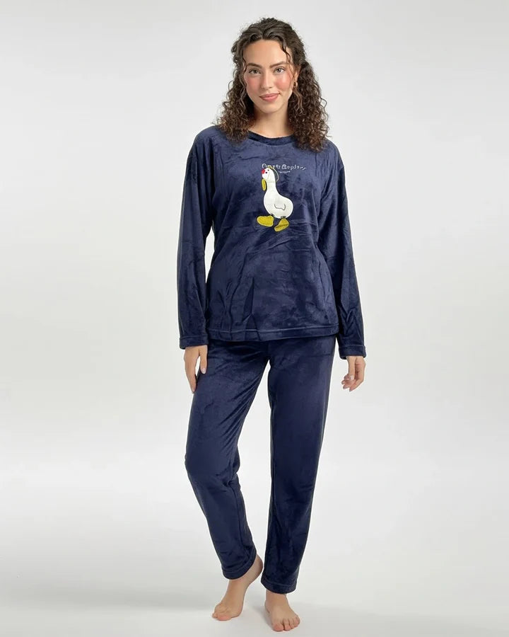 Fleece Pajama Suit - Sunny Bear