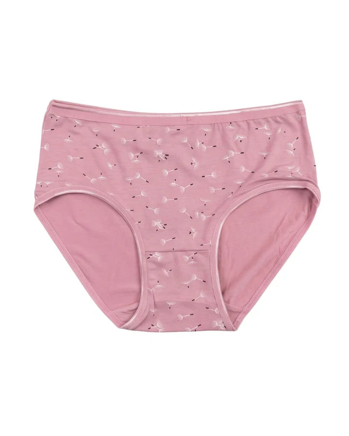Pack Of 3 - Brief Panty - Flowen