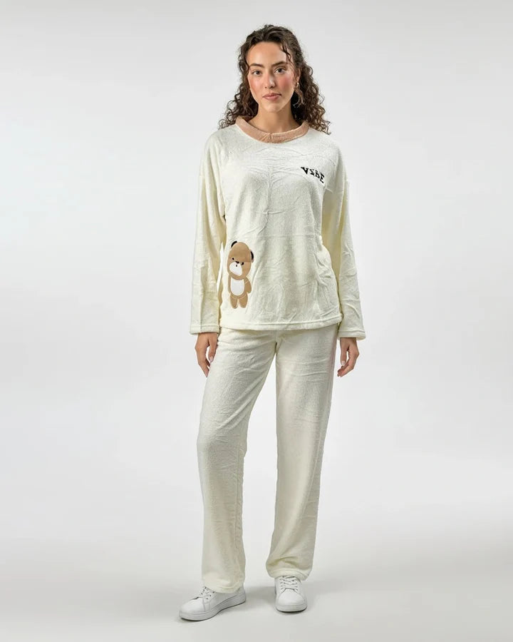 Fleece Pajama Suit - Sunny Bear