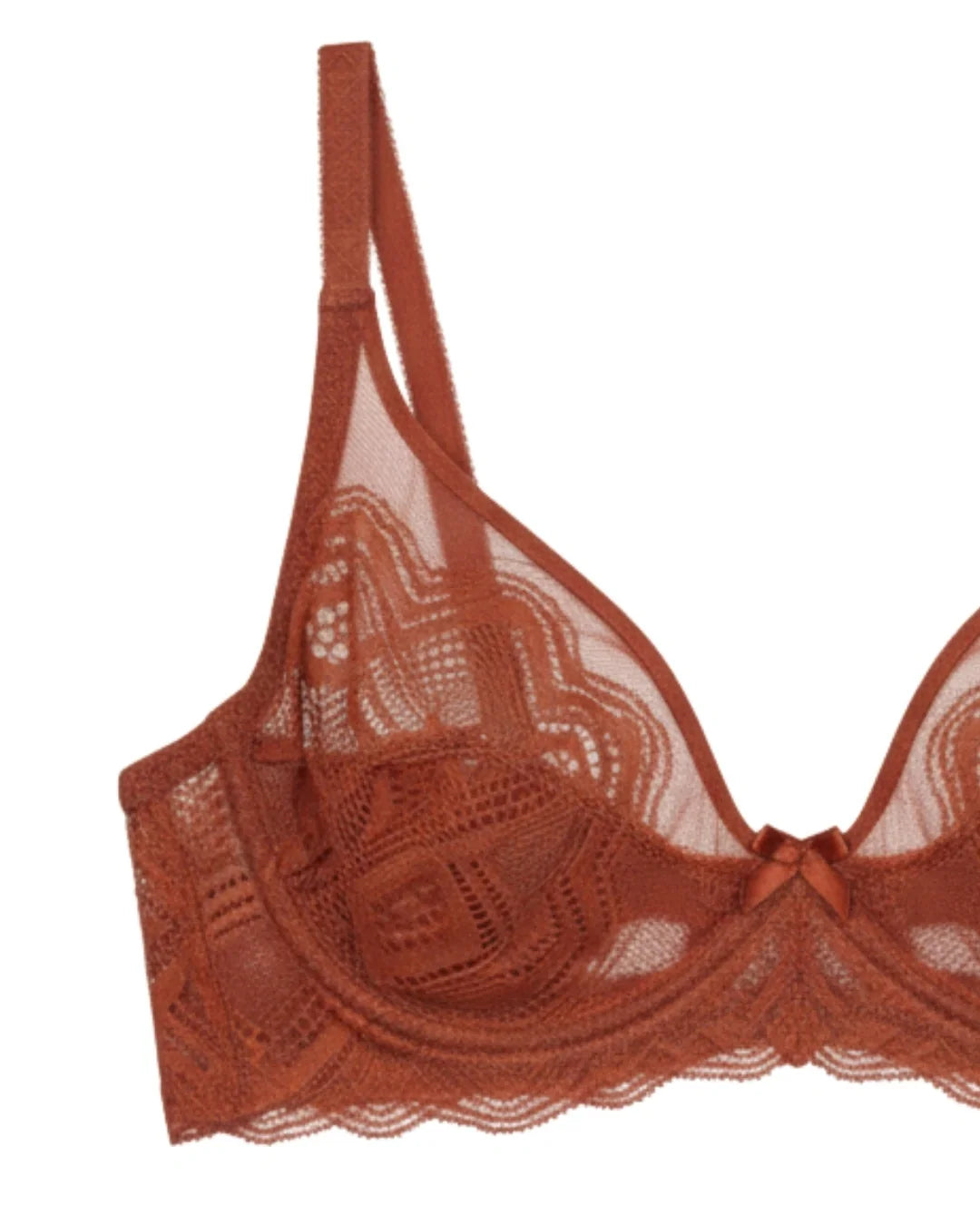 Non-Padded Lace Bra - June