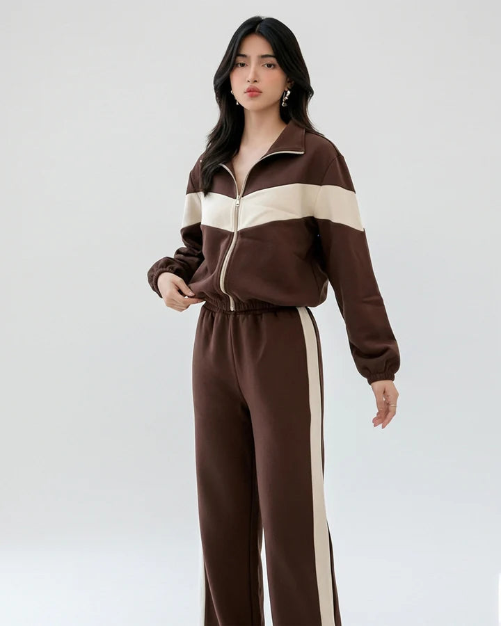 Fleece Tracksuit -Cool Fit - Black