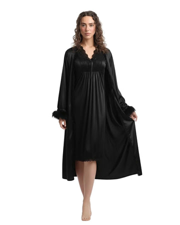 Gown Set - Rivya - Silver