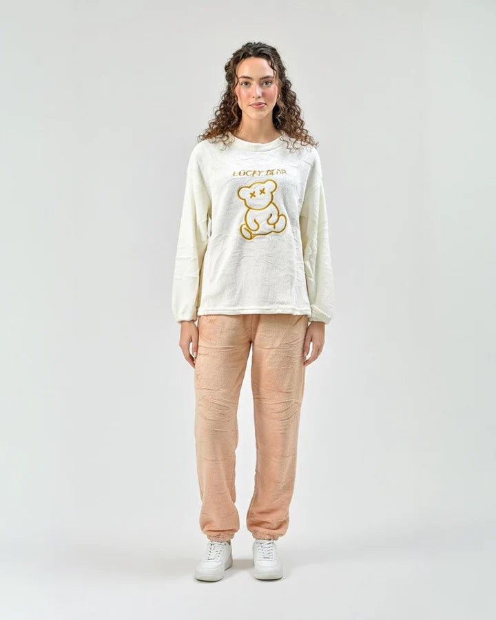 Fleece Pajama Suit - Sunny Bear