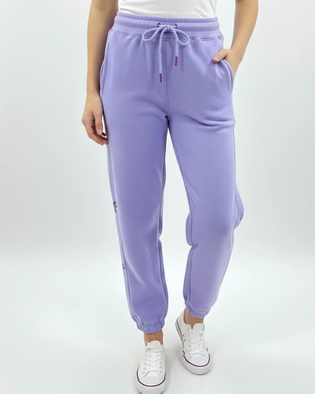 Fleece Trouser -Bow Print