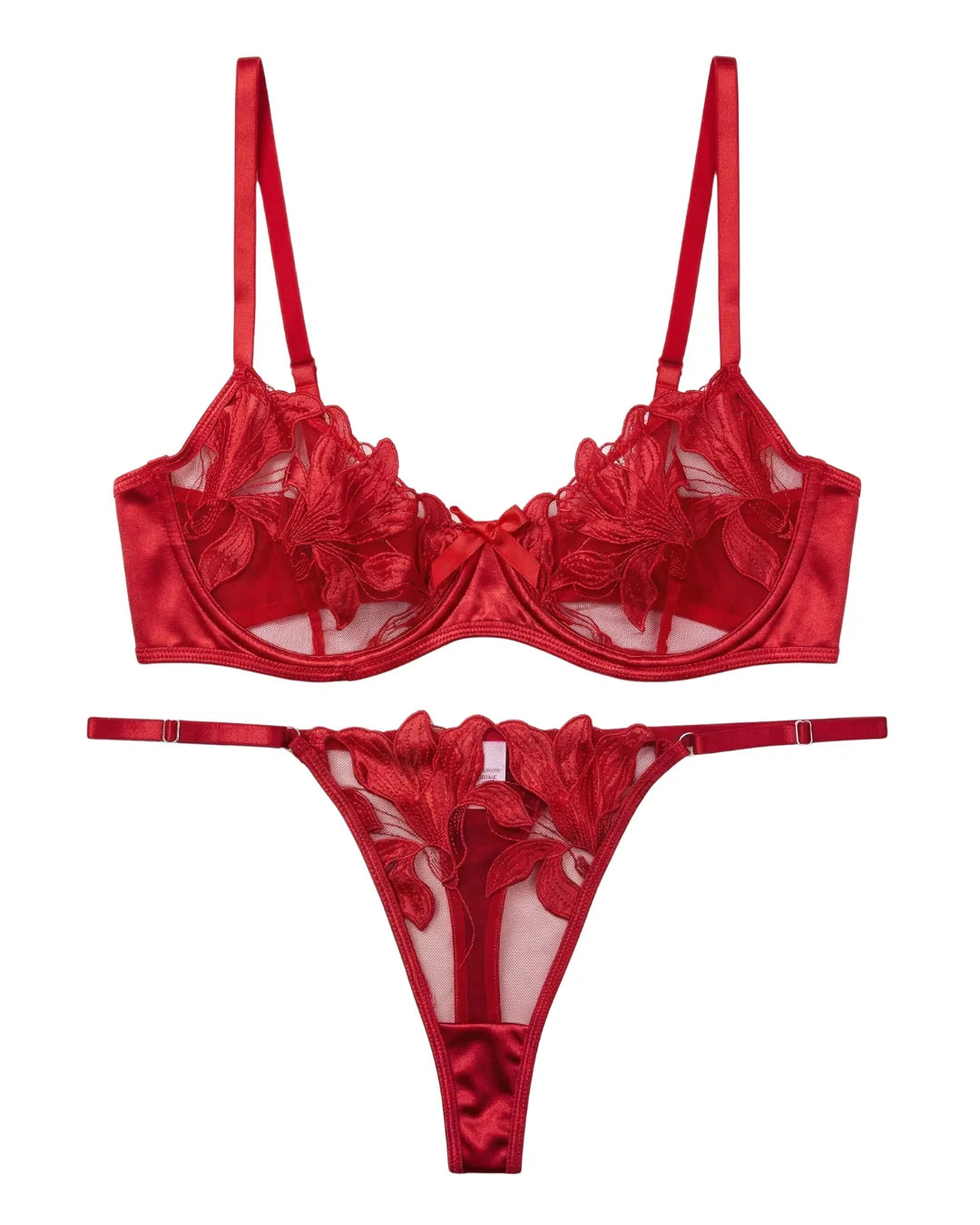 Non Padded Bra Set - Petal Luxe