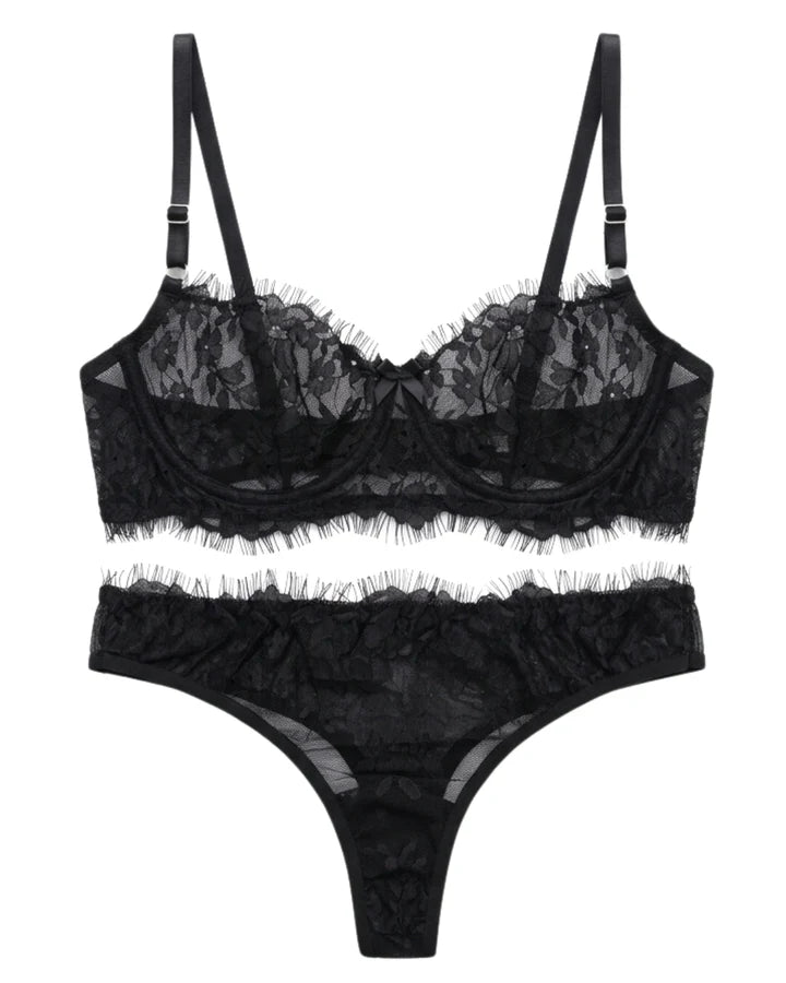 Non Padded Bra Set - Arvielle