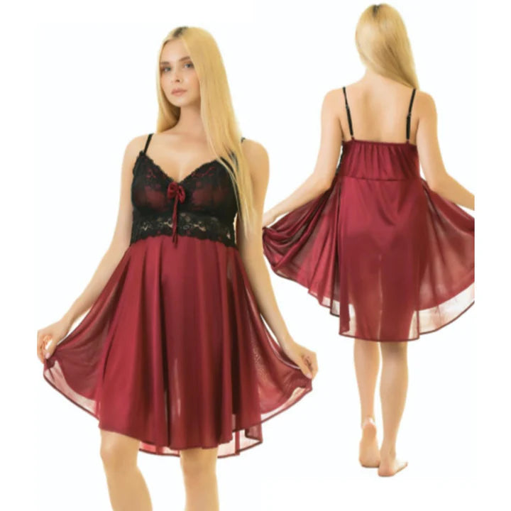 Empire 1 Piece Ceder Strap Short Nightie