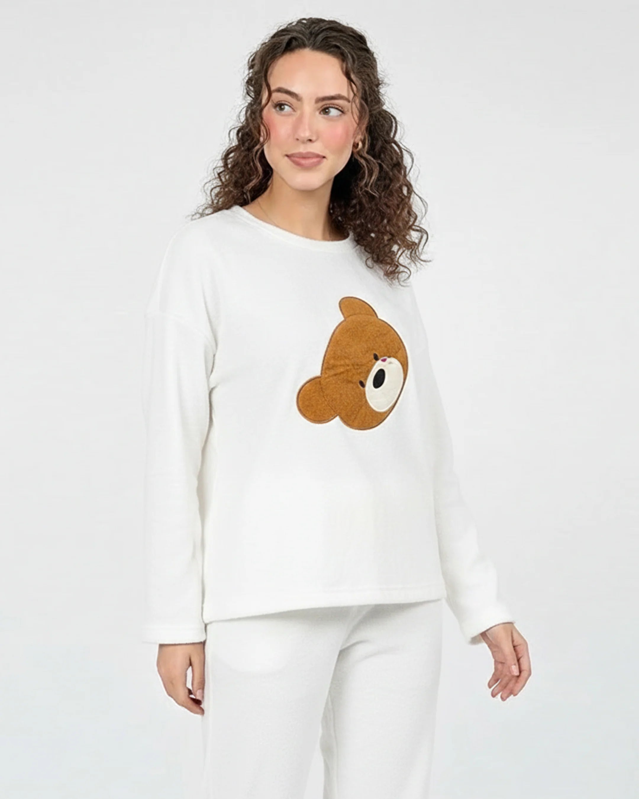 Fleece Pajama Suit Bear