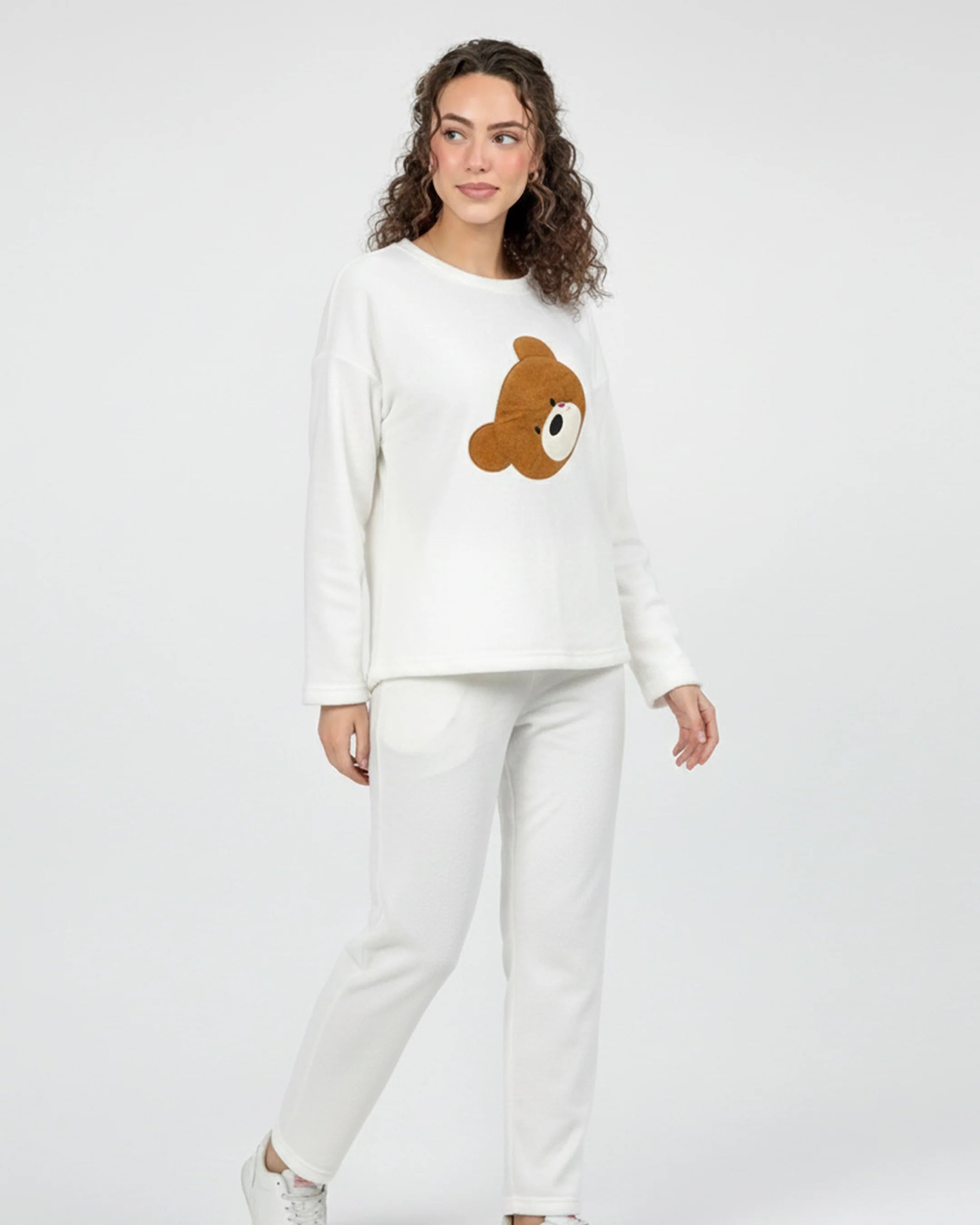 Fleece Pajama Suit Bear