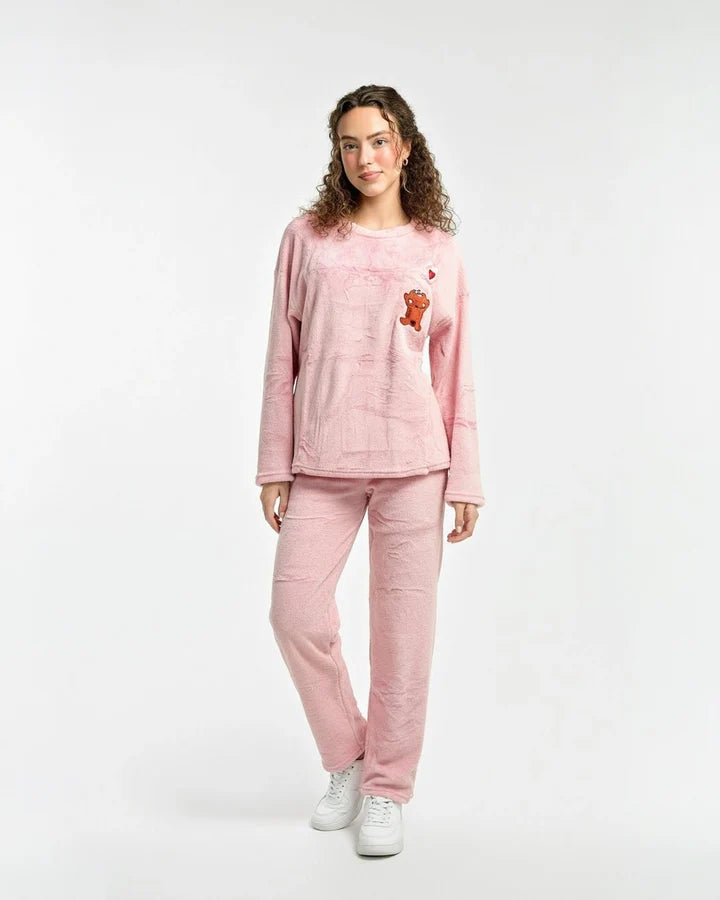 Fleece Pajama Suit - Sunny Bear