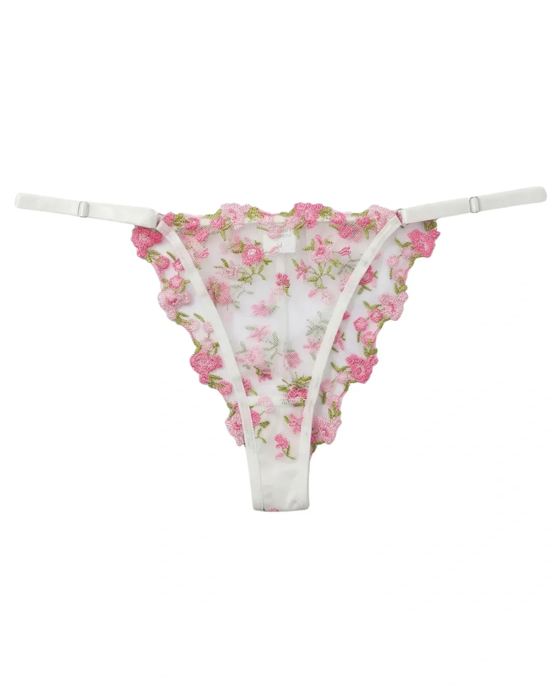 Non Padded Bra Set - Noir Rose