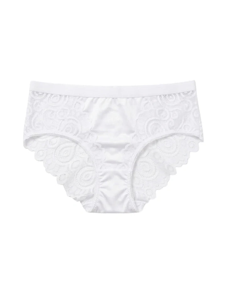 Brief Panty - Crimson Charm - Black