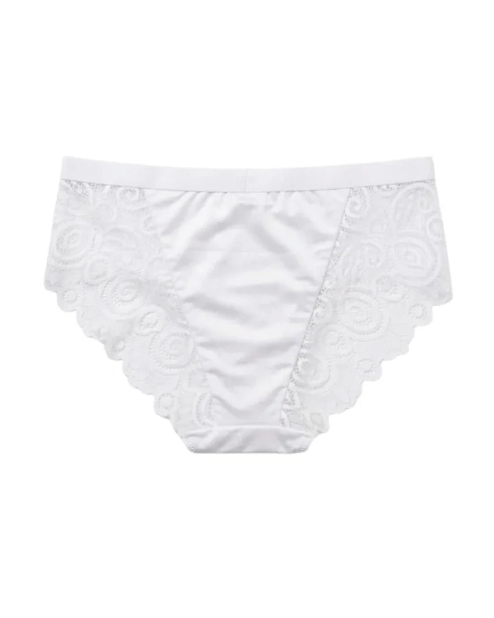 Brief Panty - Crimson Charm - Black