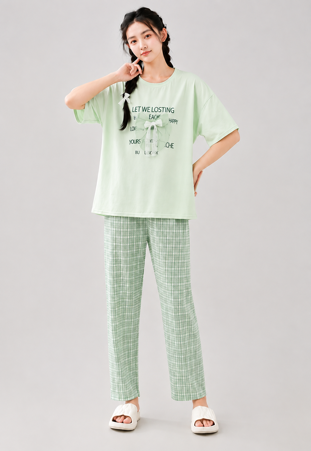 Women’s Soft Cotton 2-Piece Pajama Set