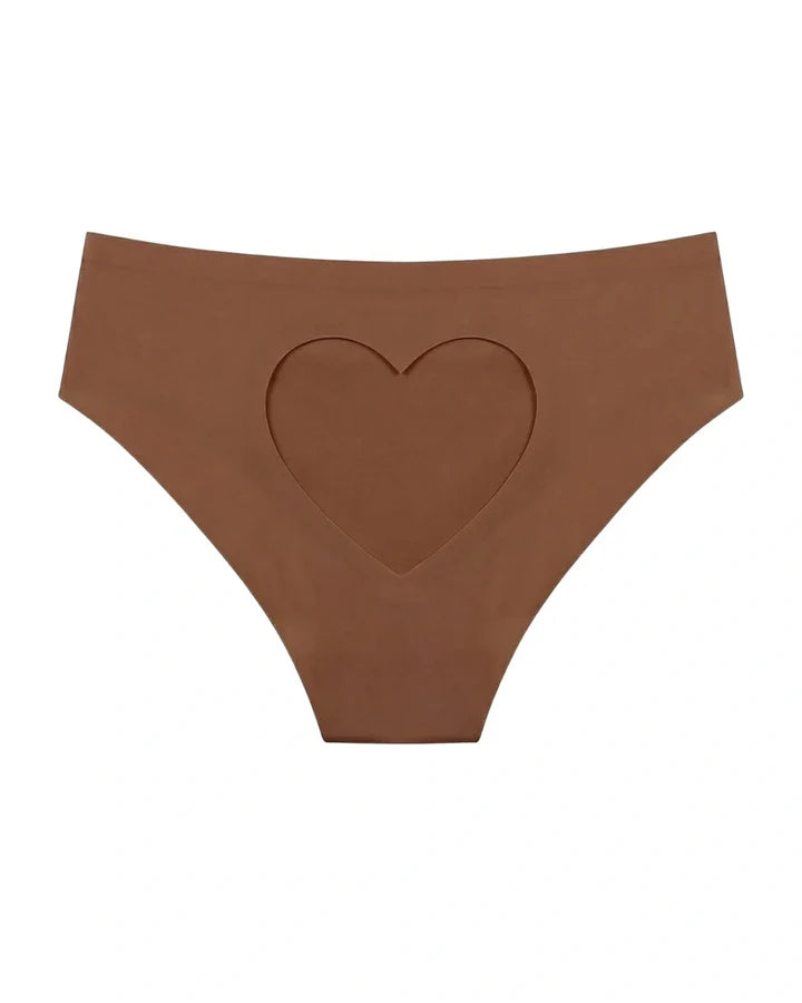 Seamless Bikini Panty - Blush Heart