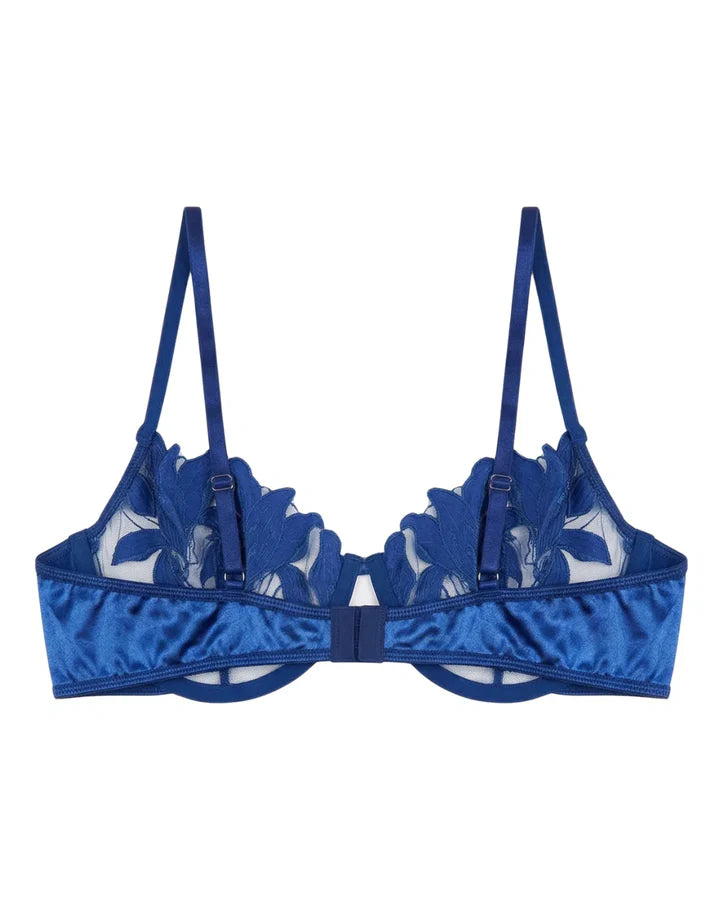 Non Padded Bra Set - Roselle Bloom - Rust Sale price