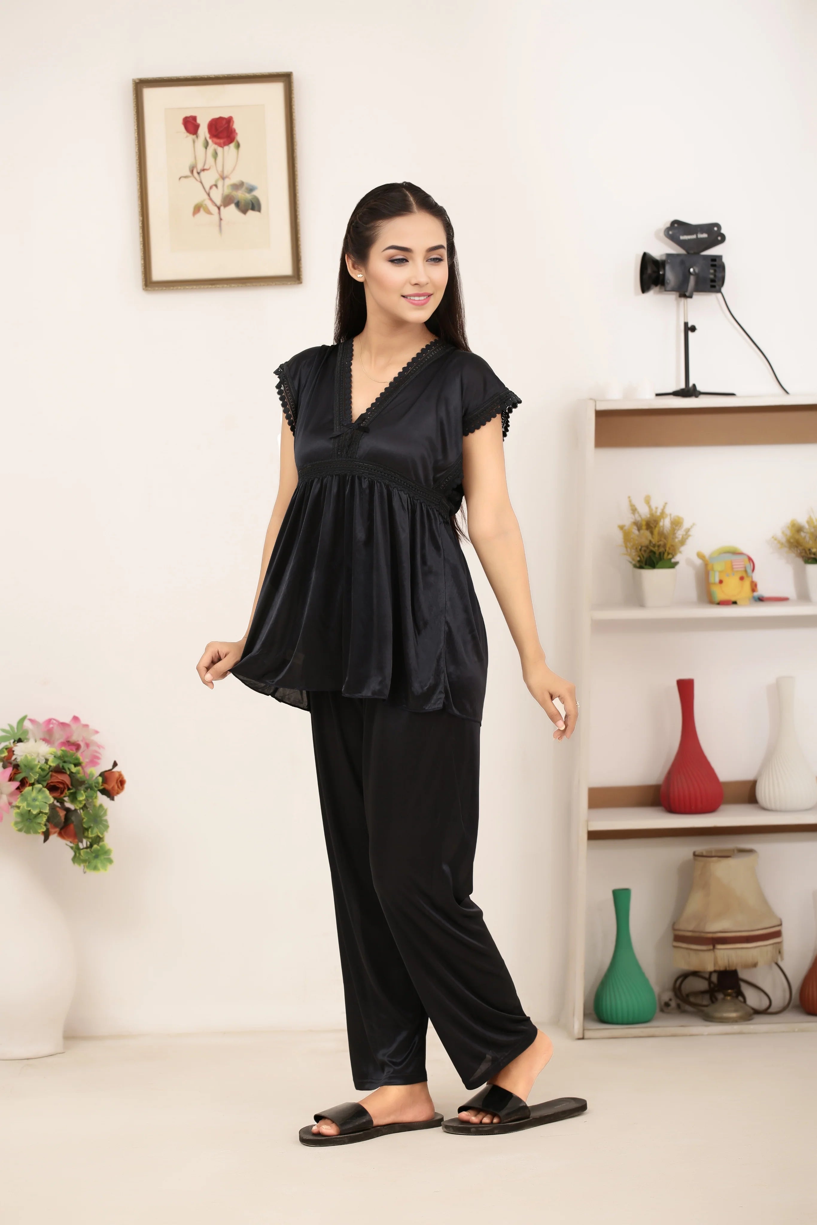 Silk PJ Set - Avena