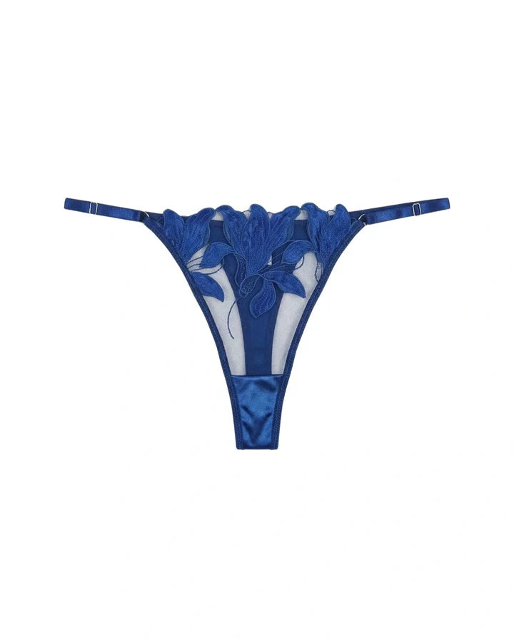 Non Padded Bra Set - Roselle Bloom - Rust Sale price