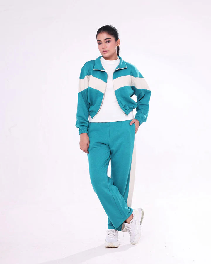 Fleece Tracksuit -Cool Fit - Black