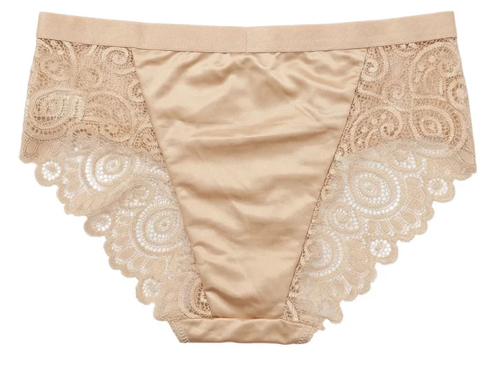 Brief Panty - Crimson Charm - Black