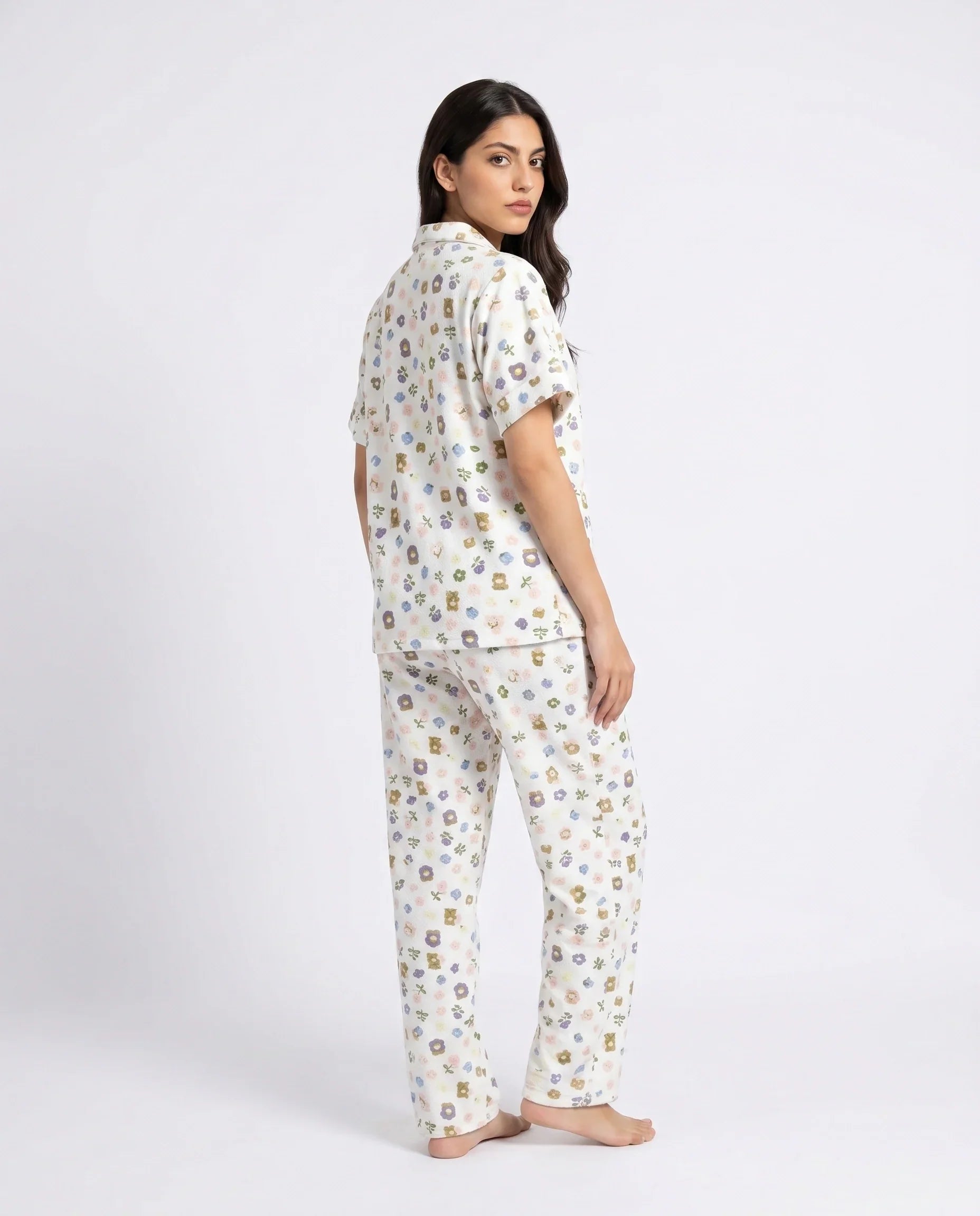 Summer Crinkled Pajama Suit