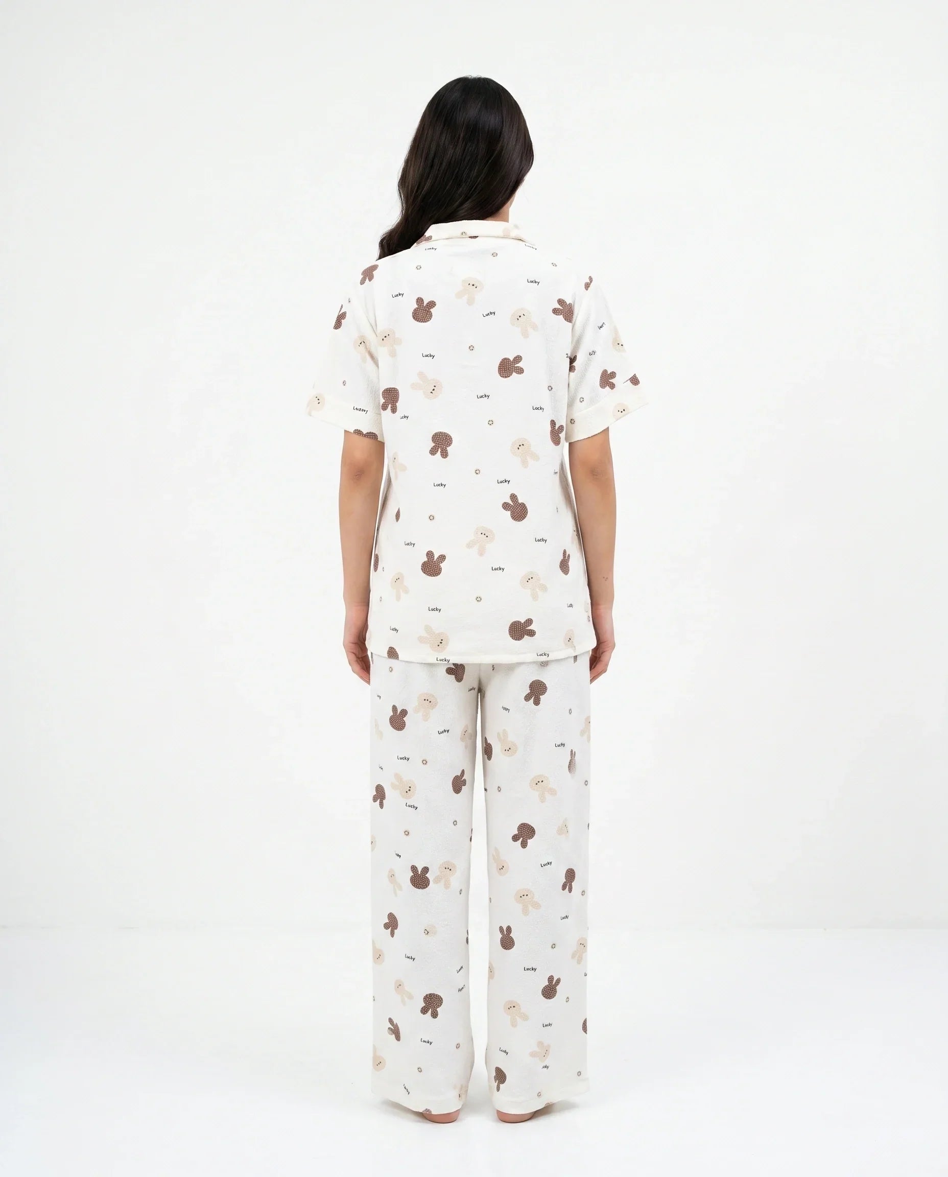 Summer Crinkled Pajama Suit