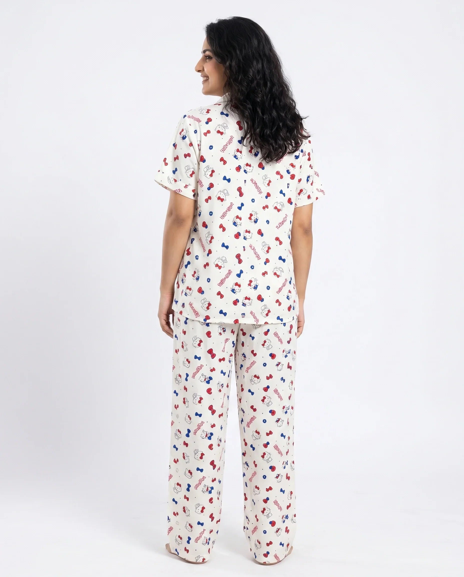 Summer Crinkled Pajama Suit
