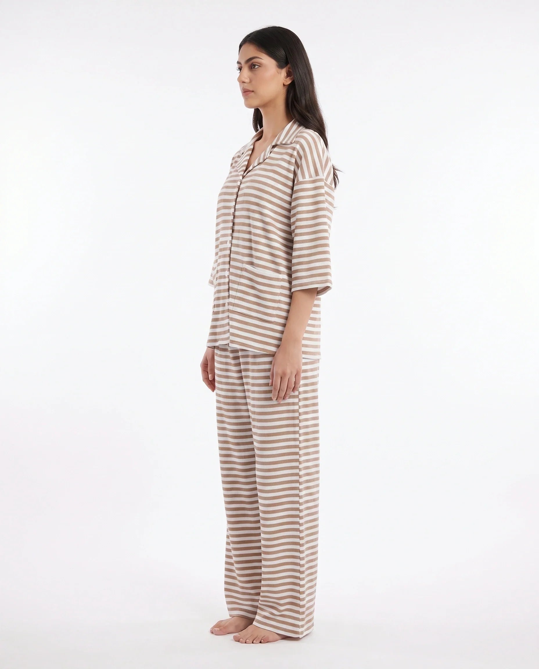 Summer Loungewear Set - Monroe Stripe