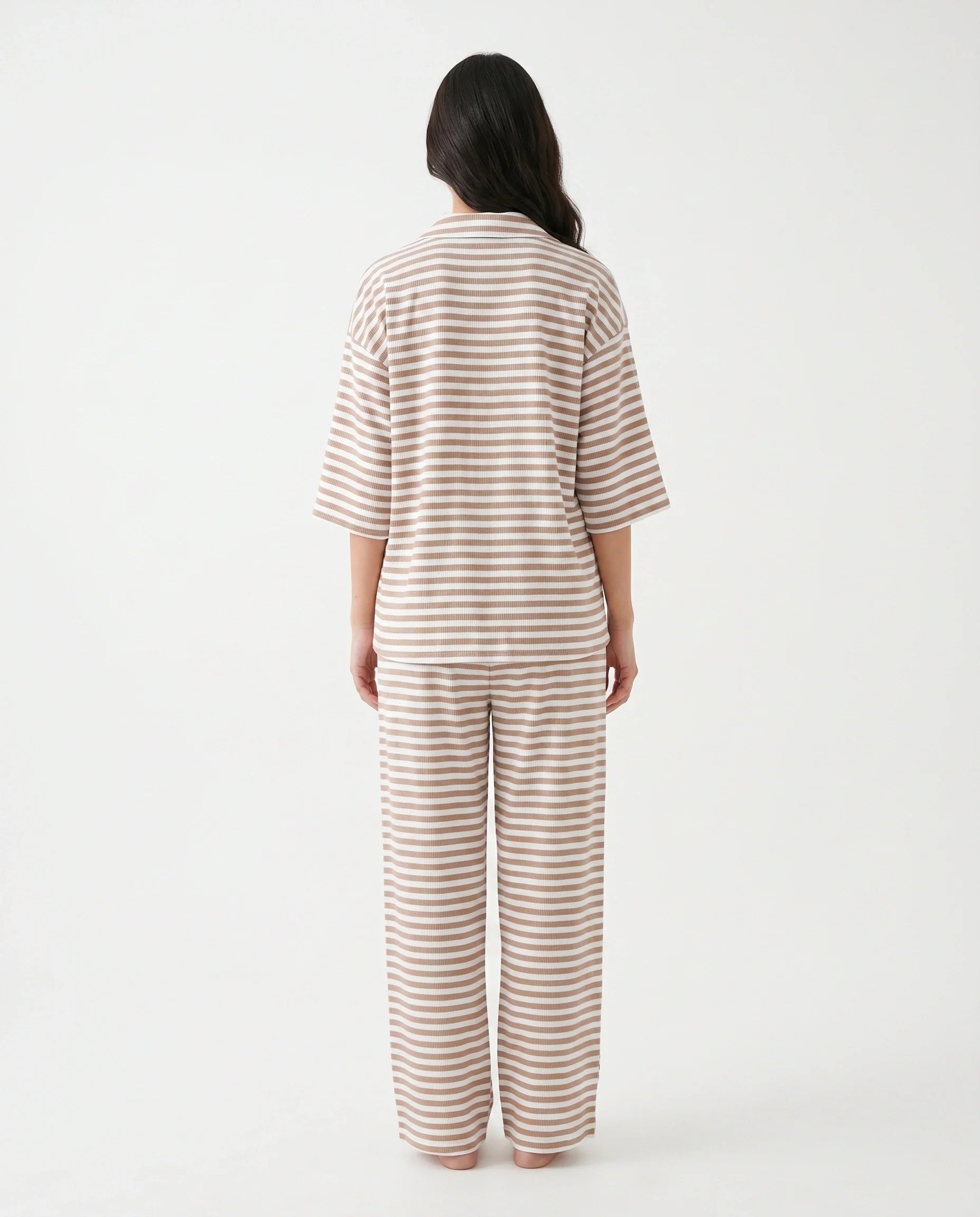 Summer Loungewear Set - Monroe Stripe