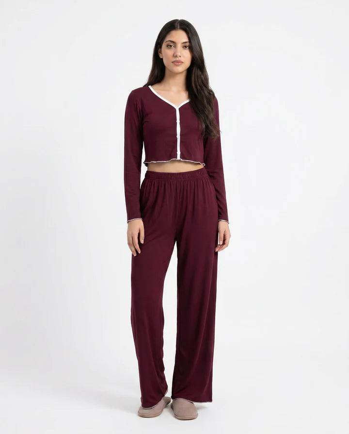 Cotton PJ Set - Velour