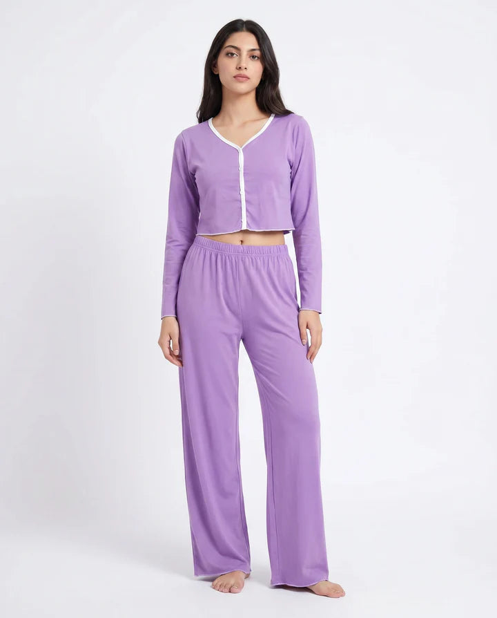 Cotton PJ Set - Velour