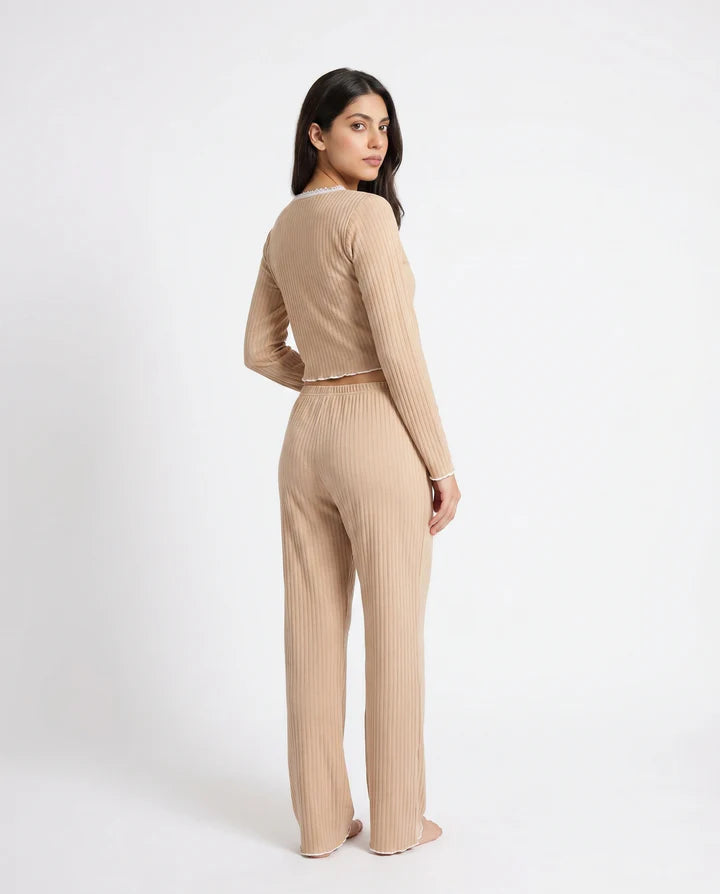 Cotton PJ Set - Midnight Comfort
